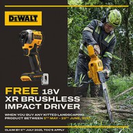   Dewalt Landscaping Promotion